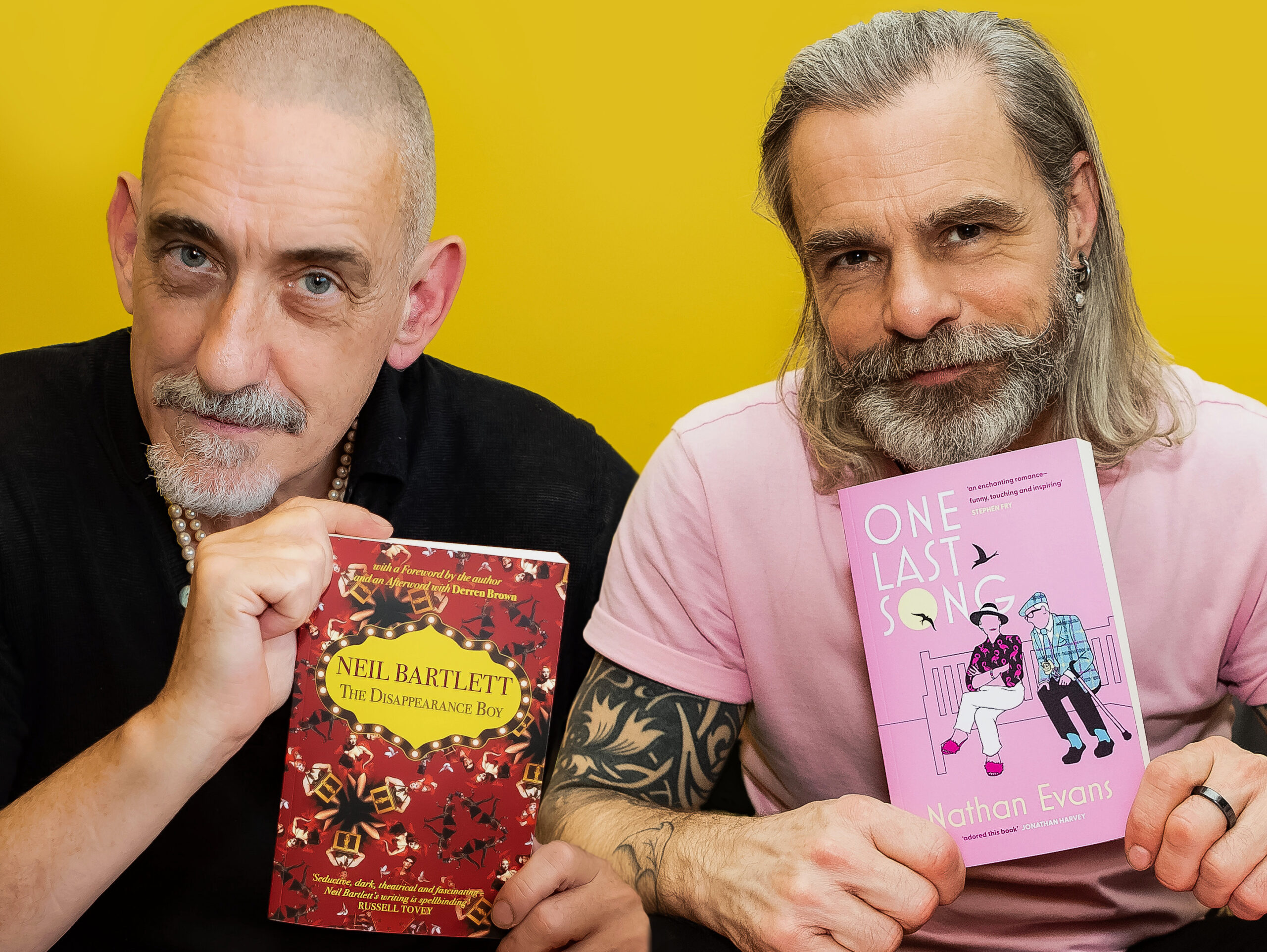 Authors Neil Bartlett and Nathan Evans to discuss publishing, writing novels, and queer past, present and future at Brighton’s Jubilee Library this weekend